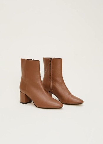 Phase Eight Heeled Boots Brown Canada | NQZVLH-824